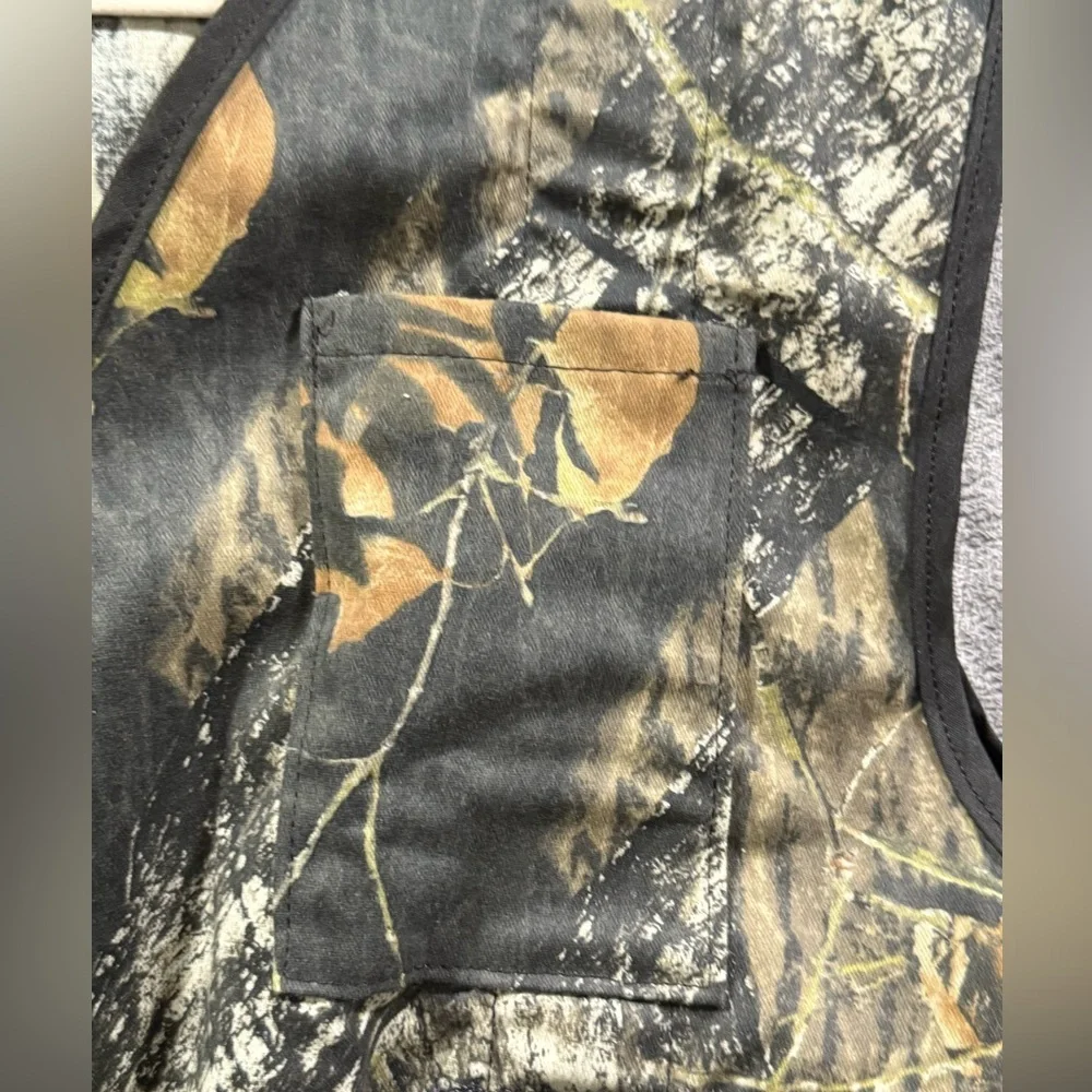 Breaux Mossy Oak Camo Camouflage Hunt Em High Hunting Accessories Vest Top L/XL